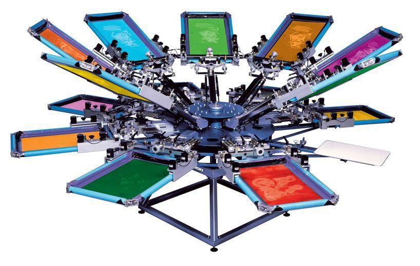 textile screen printing equipment
